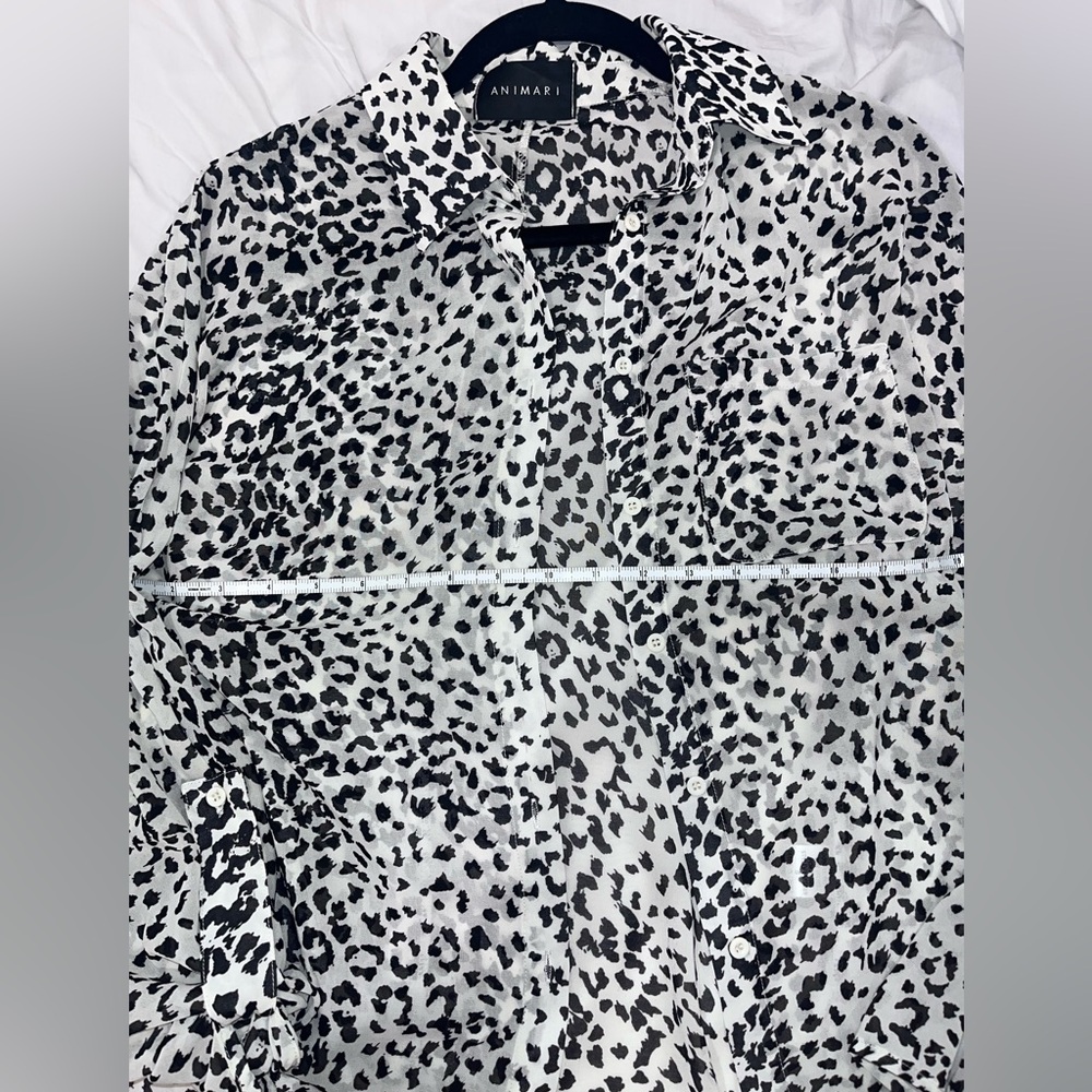 Animal Print Blouse - Picture 4 of 6